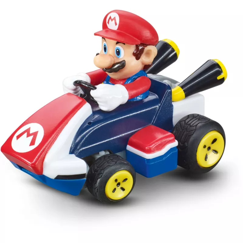 CARRERA RC Tischrennen Mario Set 370430015 – 2,4 GHz Tischplatten-RC Mario & Luigi
