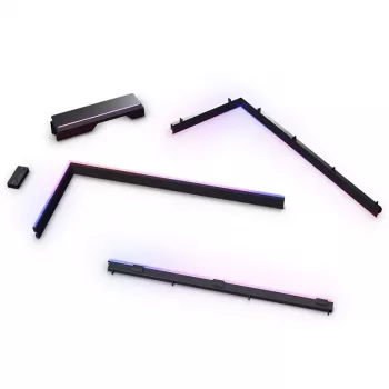 Phanteks NV5 Premium DRGB-Kit + Power Hub, 3x für Außenrahmen, 1x Motherboard-Kabelabdeckung - Schwarz