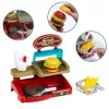 Play Burger Shop Set KLEIN 7336 — kompaktes, leicht zu reinigendes Rollenspiel-Spielzeug für Kinder