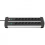 Power Extension Brennenstuhl 1391000916 3m 16 AC Outlets Indoor Schwarz Weiß