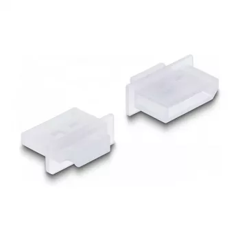 Kabelabdeckung DeLOCK 64107 DisplayPort-Buchse transparent 10 Stück