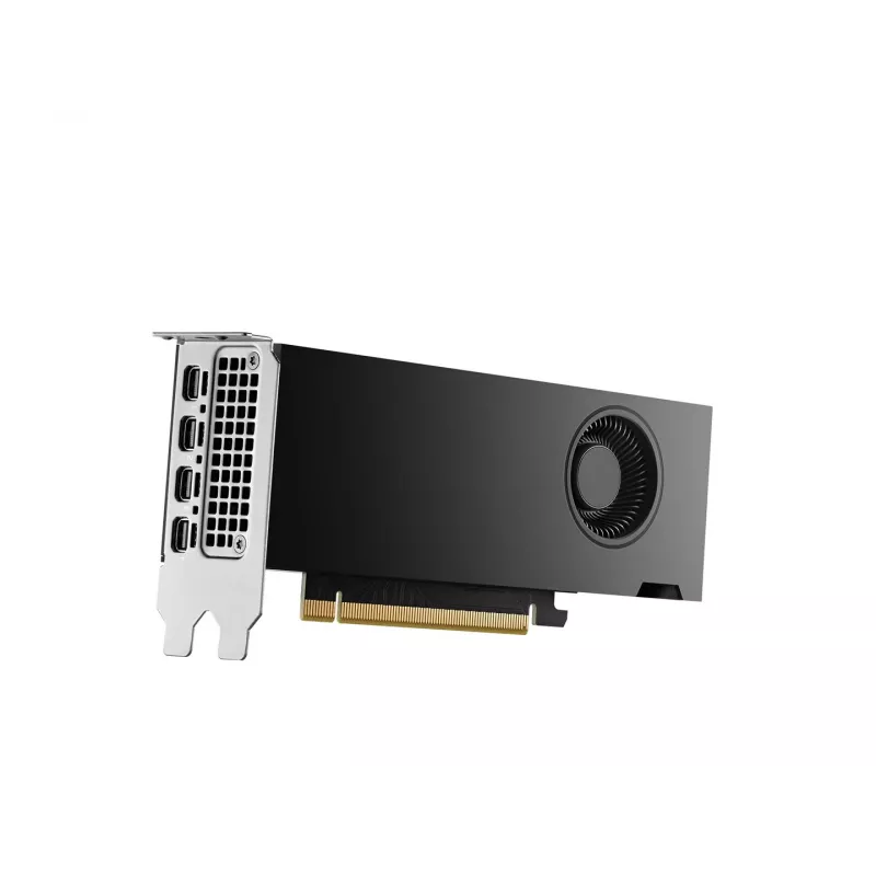 PNY NVIDIA RTX 2000 Ada Generation 16 GB Low Profile, PCIe 4.0 x16, Dual Slot, 4x Mini DP 1.4a, 16 GB GDDR6 ECC 128-Bit, HDCP 2.2, HDMI 2.0, Small Box