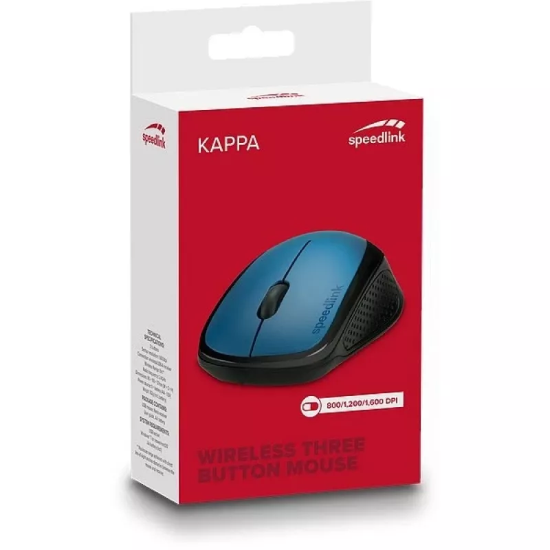 Maus SPEEDLINK KAPPA Office Rechtshänder RF Wireless