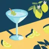 Malset Ravensburger CreArt Mocktail Lemon – Malen-nach-Zahlen-Set