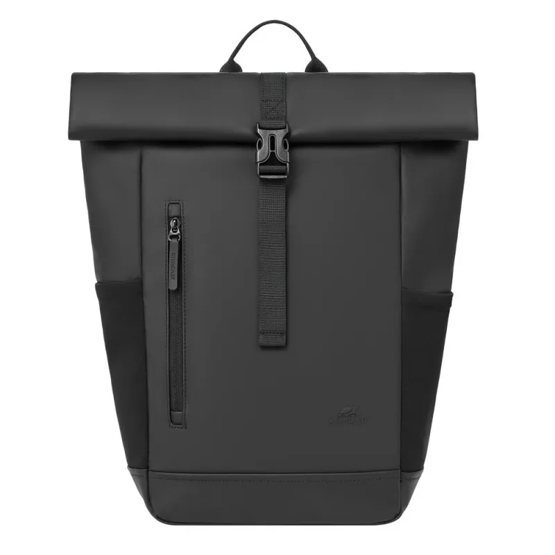 Rucksack Rivacase 7826 Eden 14 ECO schwarz Rolltop für 14-Zoll-Laptops