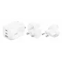 Wandladegerät Belkin BOOSTCHARGE 100W 2C1A WCH016HQWH mit austauschbarem Stecker