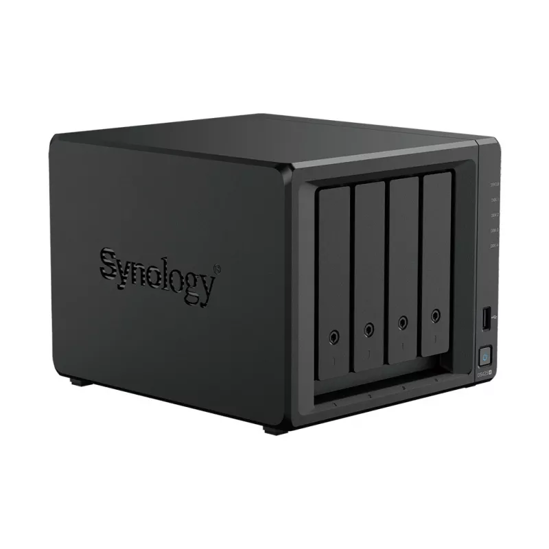 NAS-Speicherserver SYNOLOGY DS425+ — 4-Bay, Intel Celeron J4125 2,0–2,7 GHz, 2 GB DDR4, 0 TB, 2,5GbE, 2 M.2-Steckplätze