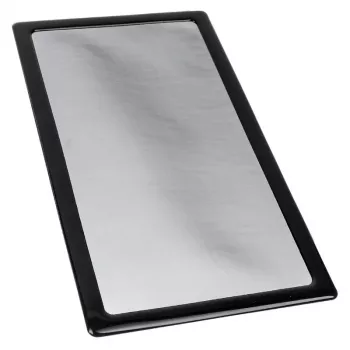 Demciflex Staubfilter 280 mm x 140 mm – schwarz/schwarz