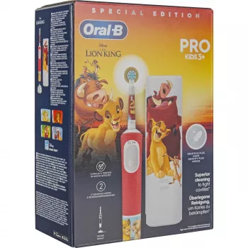Vitality Pro 103 Kids König der Löwen, Elektrische Zahnbürste mehrfarbig, Mit Reiseetui