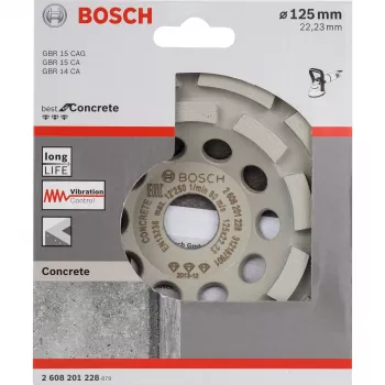 Schleifscheibe Bosch Best for Concrete Diamantschleiftopf