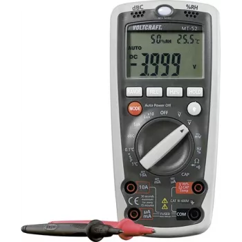 Voltcraft Hand-Multimeter digital MT-52 Umwelt-Messfunktion CAT III 600 V Display (Counts): 4000 (MT52)