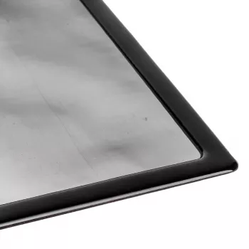 Staubfilter DEMCiflex DAN Case A4 SFX intern links, schwarz, 269,6 × 149,7 mm