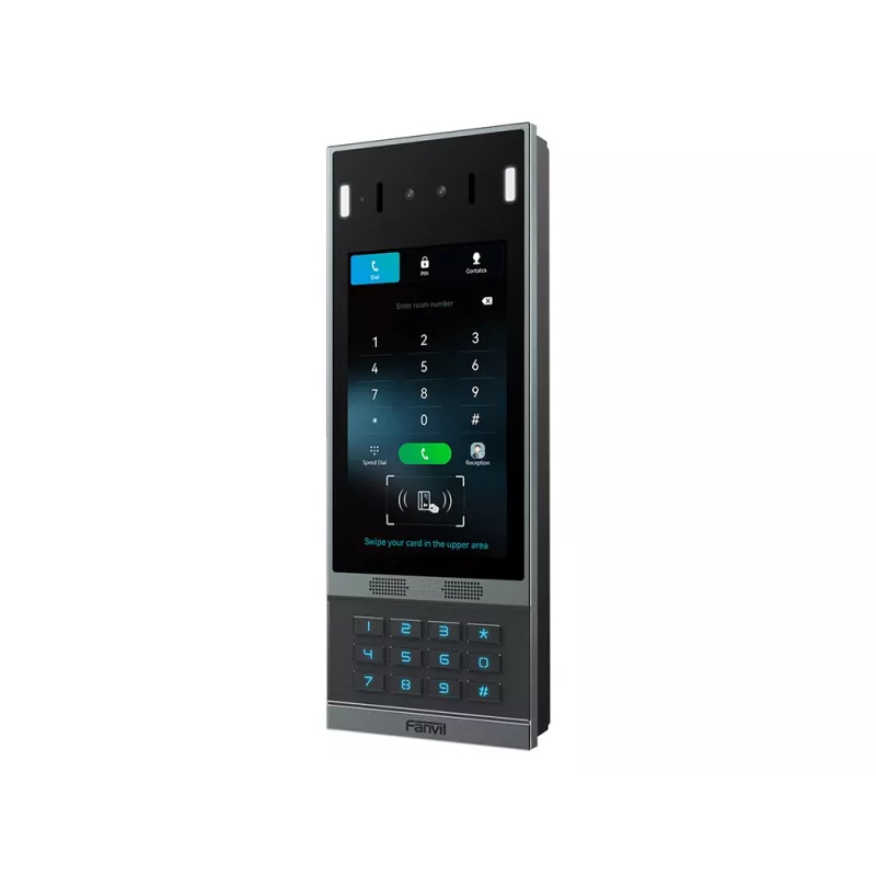 Fanvil i67 Video-Türsprechanlage 2 MP 17,8 cm (7 inch) Schwarz, Grau