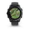 Garmin Fenix E 3,3 cm (1,3) AMOLED 47 mm Digital 416 x 416 Pixel Touchscreen Schwarz Wi-Fi GPS (Satellit)
