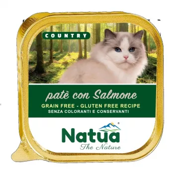 NATUA Country Salmon - Nassfutter für Katzen - 100g