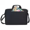 Umhängetasche Rivacase Biscayne 39,6 cm (15,6 Zoll) Schwarz