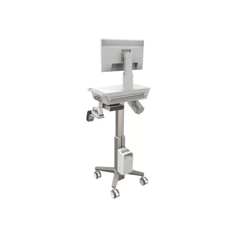 Multimedia-Wagen Ergotron CareFit schlank 2.0 Grau Weiß Aluminium Kunststoff Stahl