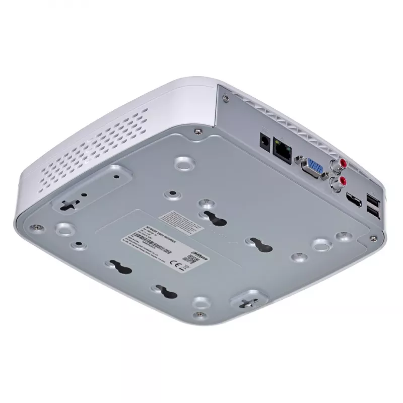 Netzwerk-Videorekorder DAHUA NVR2108-I2 — 8-Kanal-NVR, 4096×2400 max, SATA III bis 10 TB, 1U weiß