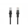 UTP Cat.6 Festes Netzwerkkabel Lanberg Schwarz (Länge: 0,25 m)