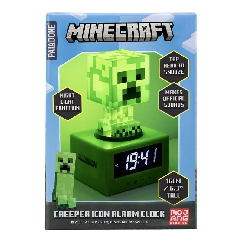 Paladone Minecraft Creeper Icon Wecker