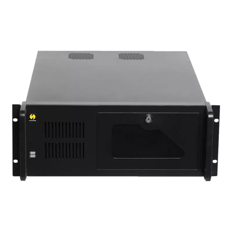Wandmontierter Rack Netrack NP5104 4U Schwarz