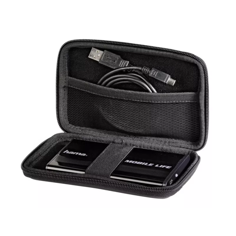 Hama 2,5 Zoll HDD-Case, EVA, schwarz