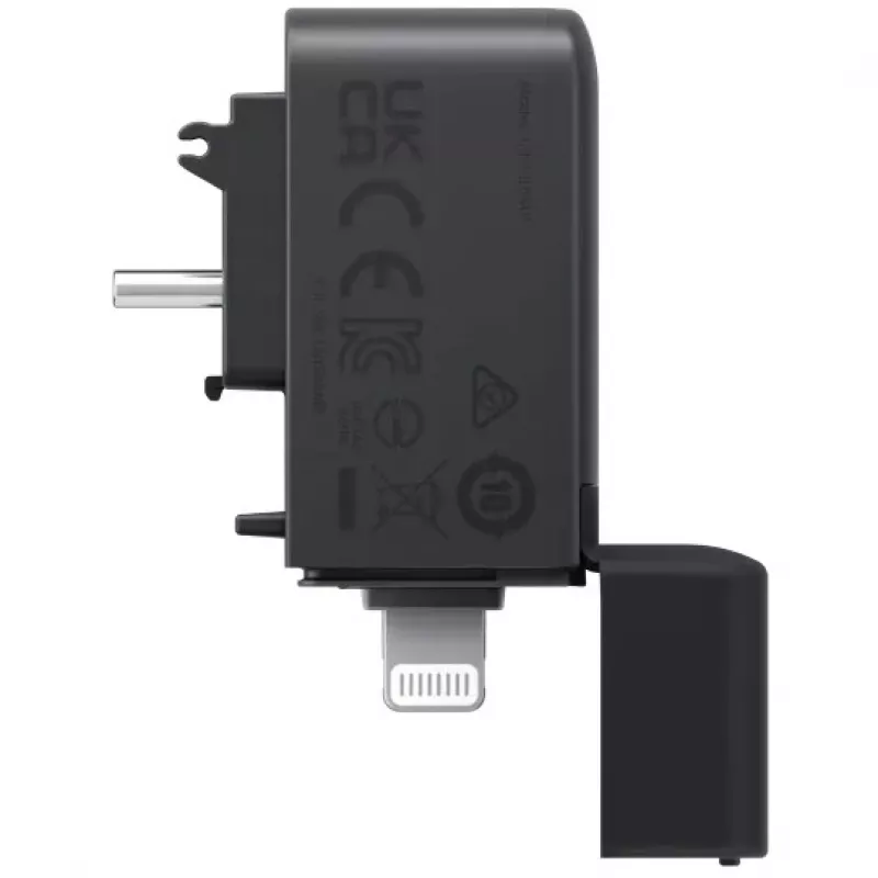 Kartenleser Insta360 X4 Quick Reader USB-Typ C Lightning Schwarz