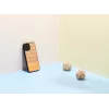 Schutzhülle Man and Wood für iPhone 12 Pro Max — Fischgrät orange schwarz