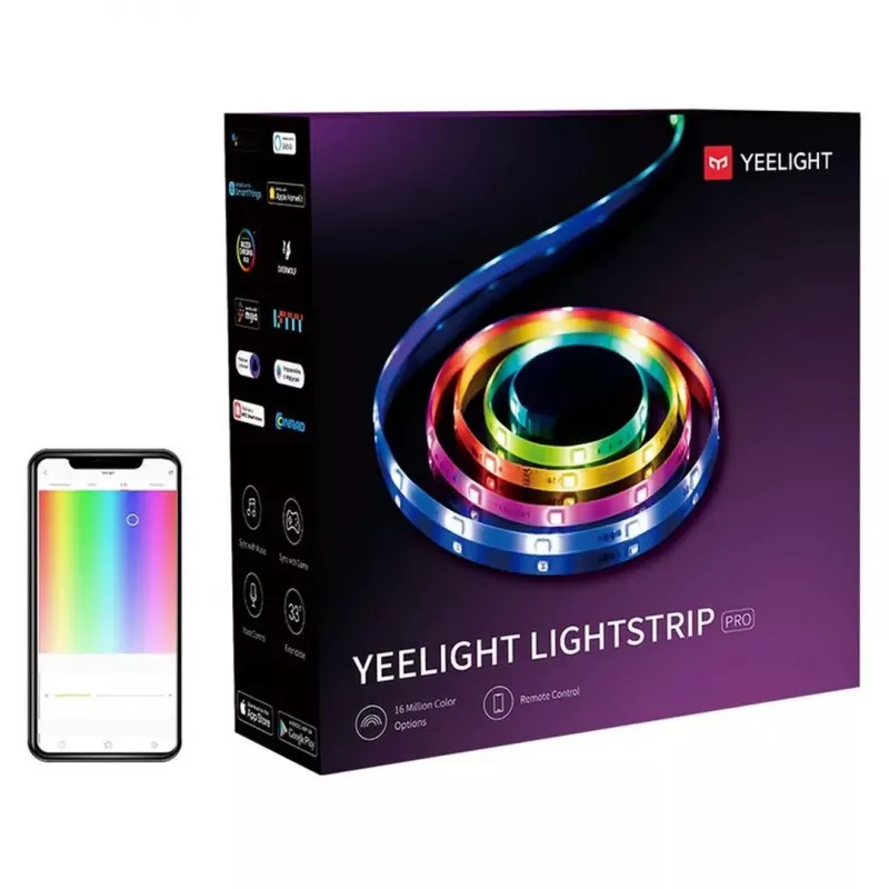 Smart strip light Yeelight LED Light Strip Pro Wi-Fi White