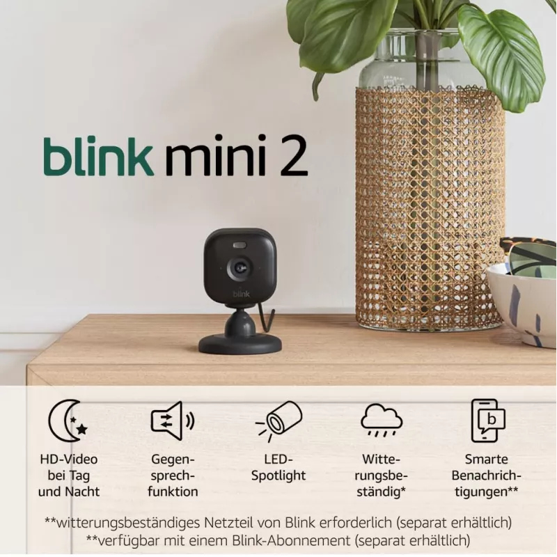 IP-Überwachungskamera Amazon Blink Mini 2 1080p