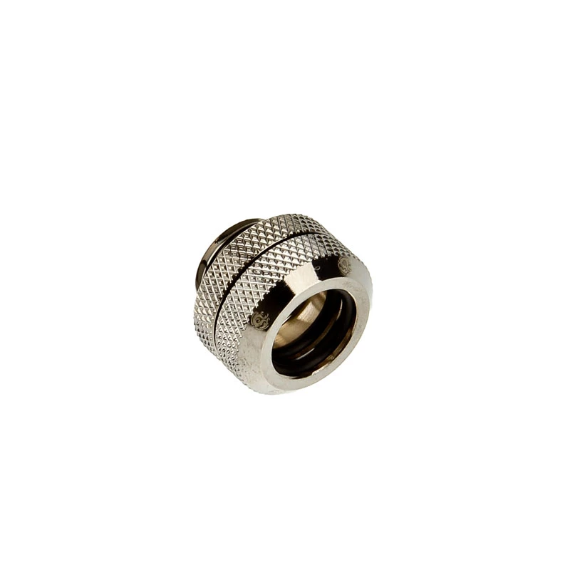 Bitspower Multi-Link Adapter, gerade, G1/4 Zoll Außengewinde auf 12 mm Außendurchmesser Hardtube, schwarz glänzend (BP-BSEML)