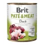 BRIT Paté & Meat mit Ente - Nassfutter für Hunde - 800g