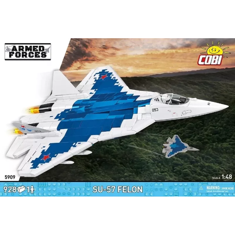 Bausatz Cobi SU-57 Felon, 928 Teile – Cobi Modell COBl-5909