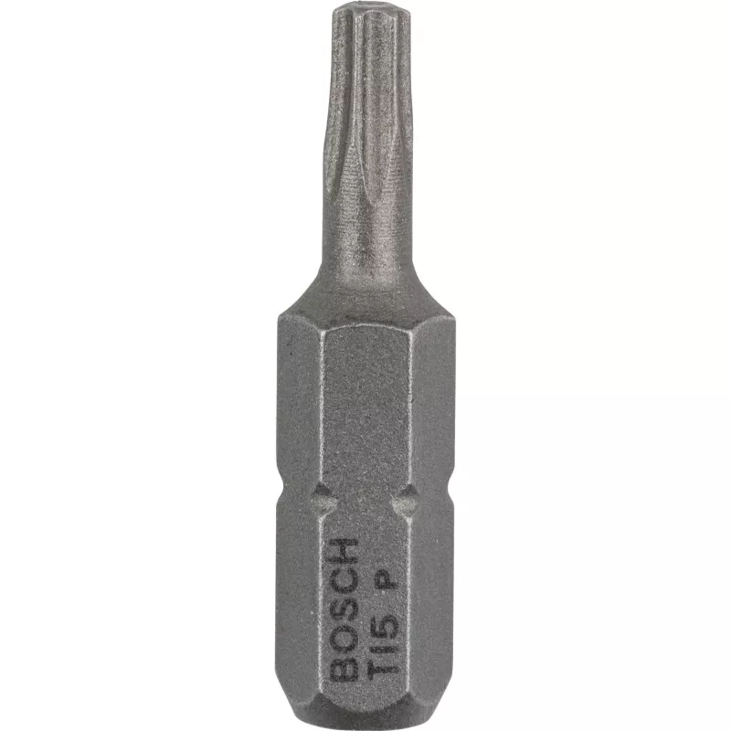 Bosch Schrauberbit extra hart, 3 Stk., Torx, T15, Stahl, T15, 25 mm
