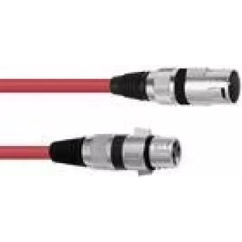 Audio-Kabel Omnitronic 30220899 1 m XLR 3-polig Rot
