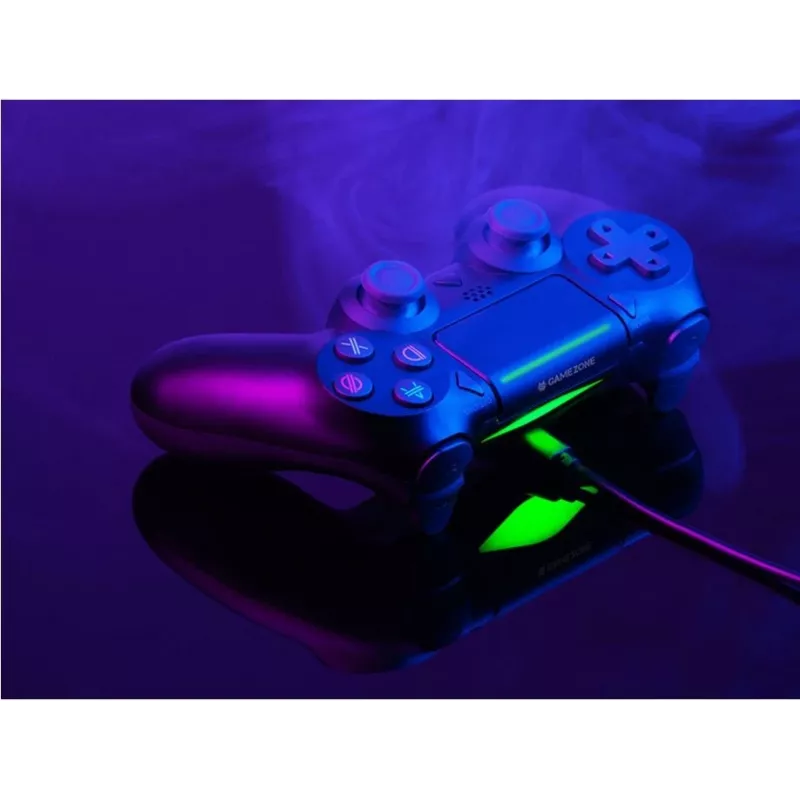 Kabel-Gamepad TRACER SHOGUN PRO Schwarz — 16 Tasten, analog/digital, 1,5 m Kabel, Vibration, PC/PS4/PS3