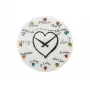 NeXtime Uhr 8030 Loving You, Ø43 cm, Wand, Weiß/Mehrfarbig
