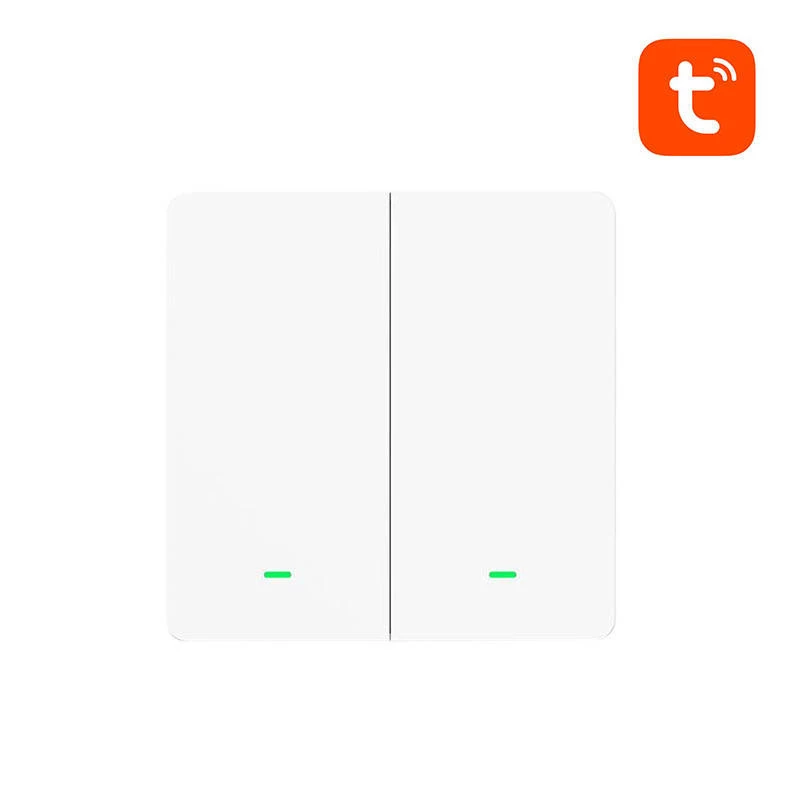 Smart-Lichtschalter Gosund | nitebird SW9 WiFi Tuya Fernbedienung, Einfach-Wippe Wi‑Fi Schalter