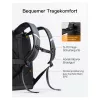 inateck Notebook-Rucksack 15,6 BP01009 schwarz 22-26,8 L
