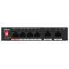 Dahua Technology PFS3006-4ET-60 Unmanaged L2 Fast Ethernet (10/100) Power over Ethernet (PoE) Schwarz