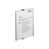 Langlebiges Info-Schild Acryl Aluminium Silber 4806-23