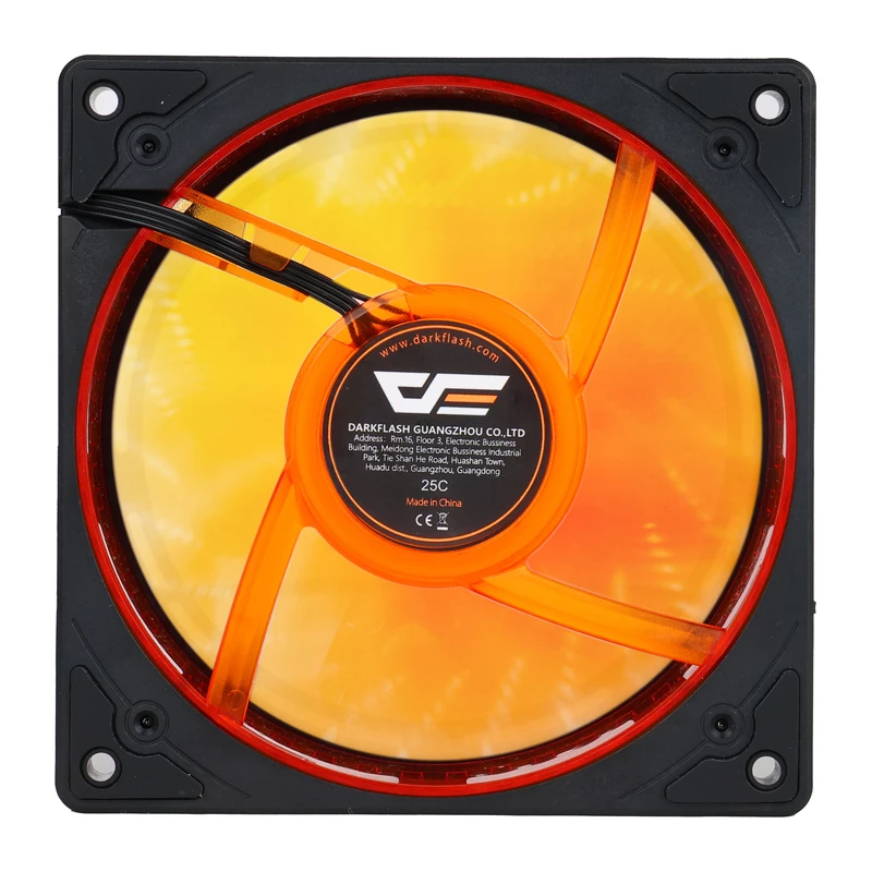 Darkflash DE8 Kühlventilator (schwarz)