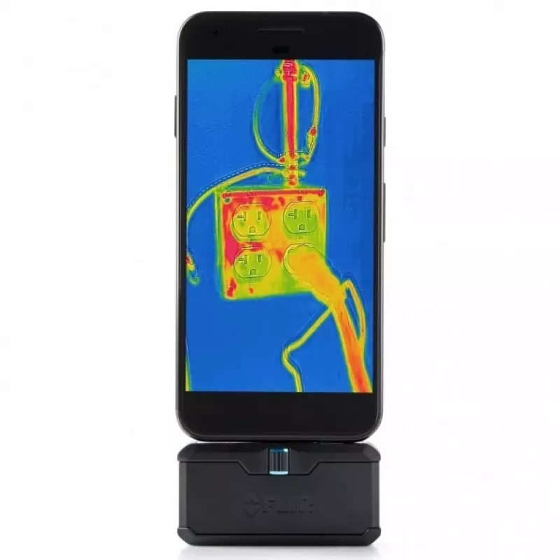 Wärmebildkamera FLIR ONE Pro Android USB-C — FLIR, Modell FP3AC, 8,7 Hz, NETD 150 mK, 8–14 µm, Festfokus, USB-C