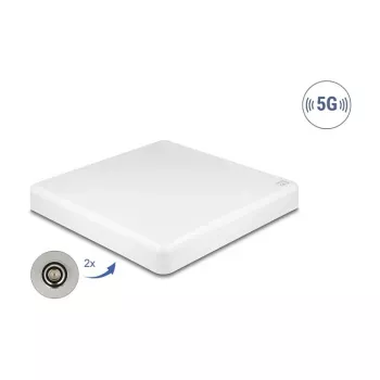 Richt-MIMO-Antenne DELOCK 81465 5G LTE 2×N-Anschlüsse 2,7–9,0 dBi