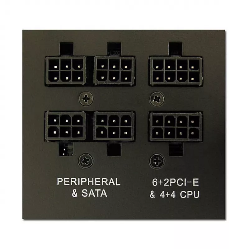 LC Power GP4 Series LC6460GP4 V2,4 - Netzteil (intern) - ATX12V 2,4 - 80 PLUS Gold - 460 Watt - aktive PFC (LC6460GP4)