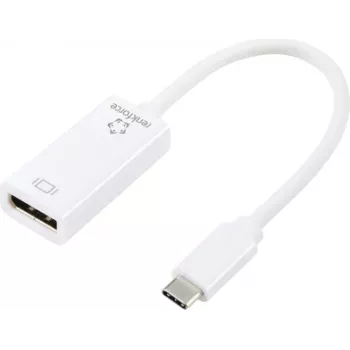 Renkforce USB-C®, DisplayPort-Adapter [1x USB-C®-Stecker - 1x DisplayPort-Buchse] 0,15 m (RF-6056894)