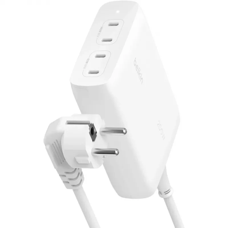 Belkin WCH010VFWH Ladegerät für Mobilgeräte Weiß Innenbereich