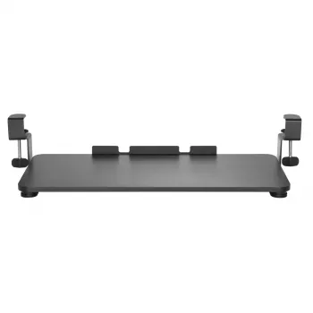 Maclean MC-839 Tastatur-Schublade | Untertisch-Schublade für Tastatur und Maus | Klemmbare Tastaturablage | Ergonomische Arbeitsplatzlösung