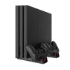 Kühlpad White Shark PS4-19076 Cutman mit 2 Ladestationen für Controller
