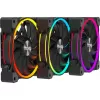 ALPENFÖHN Wing Boost 3 120mm ARGB Gehäuselüfter, 3er-Pack, Schwarz